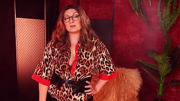 Positive femdom for sissy kind gentle session arya grander