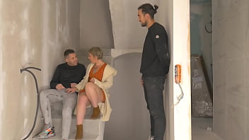 4k Double Penetration Double Fuck On Stairs Dp Anal Vaginal Threesome thumbnail