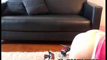 Amazing blondie with huge tits teasing