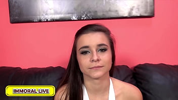 Cute kharlie stone takes mark zane's load and swallows every drop