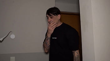 Girlfriend it doesn't fit in my mouth keila bassi & yael stc share a lucky old man's huge cock