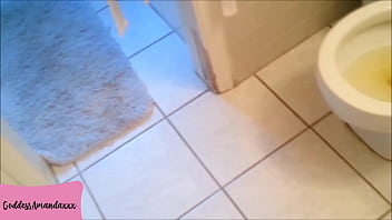 Worship goddess feet my slave doggie while i’m on the toilet