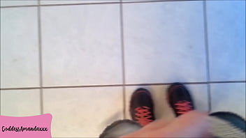 Worship goddess feet my slave doggie while i’m on the toilet Worship goddess feet my slave doggie while i’m on the toilet