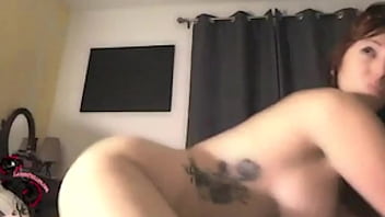 Lauren phillips performs a super hot solo video with her dildo