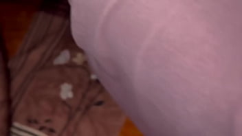 Sniffing her while she was sleeping