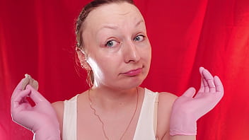 Face and gloves arya grander