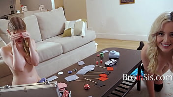 I filmed them then i fucked them stepbro catches our lesbian game plan