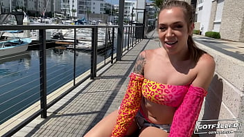 Tattooed blonde thoroughly enjoys a pounding from a big dick