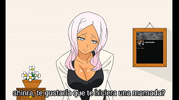 La waifu de fireforce mamándola xd