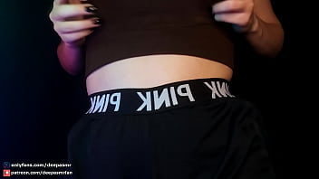 Asmr girl sneezes her ass in sexy shorts