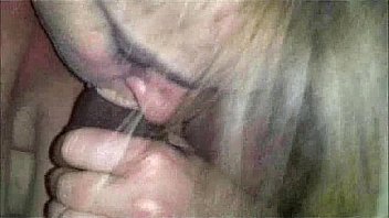 Amateur blonde chick interracial dicksucking