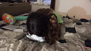 She likes to get off on toys