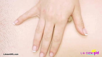 Show stopping brunette stunner naked close up