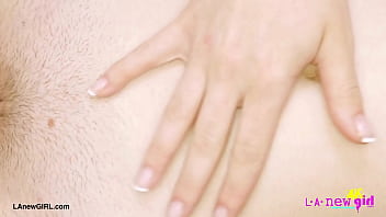 Show stopping brunette stunner naked close up