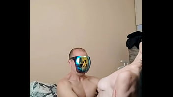 Amateur sex with mature skinny girl at home