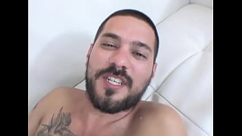 This guys big dream was to get ass fucked by a strap on