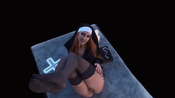 Seductive Nun Little Dragon Prays On Her Knees & Stretches Her Hole With A Buttplug In The Deepest Confession Braindance Spatial Vr thumbnail