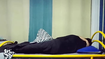 Dedeando a linda azafata antes de cogérmela clip