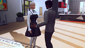 Sexy maid was interviewed for hard anal sex by the bbc sims 4 hentai sfm