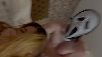 Natural busty latina gets fucked hard on halloween by adult scream trick or treating