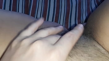 I jerk off my innocent swollen wet clit