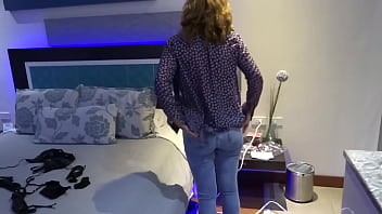 I get dressed to go to the motel with my friend's stepson to teach him the art of sex