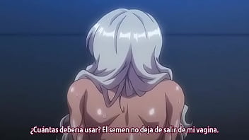 Rubia con pechos enormes y bronceada lo hace con su compañero gordito