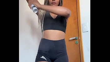 Vamos na academia comigo amor