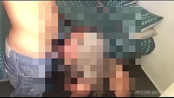 Sexy Blond Shemale Rides Big Cock thumbnail