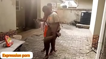 She was caught while sweeping the compound when no one is at home imagine lonely fuck without no noise She was caught while sweeping the compound when no one is at home imagine lonely fuck without no noise