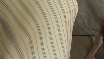 Lisa marie's pussy lips hang down on the black dick that is fucking her