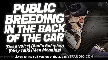 Cute date at the drive in theater ends in creampie male moaning audio