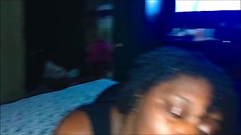 Darkchocolatebarbie gave me a sloppy 30 min blowjob like a pro