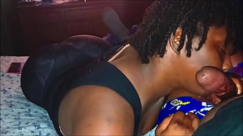 Darkchocolatebarbie gave me a sloppy 30 min blowjob like a pro