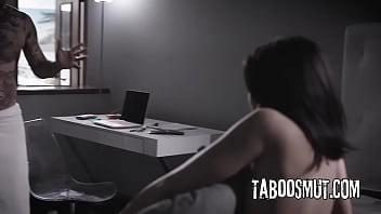 Brunette teen stepsister offers her tight ass to her pervy stepbrother