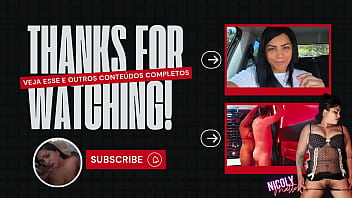 Nicoly safada seduz bombeiro na praia e senta na rola dele no meio do mato