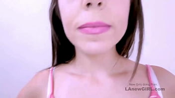 Brunette bombshell got seduced by the producer