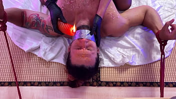 Cute male slave gets what he deserves