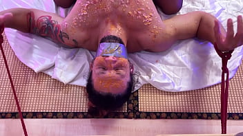 Cute male slave gets what he deserves