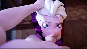 Deepthroat from elsa cold heart fire box