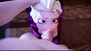 Deepthroat from elsa cold heart fire box