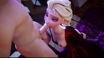 Deepthroat from elsa cold heart fire box