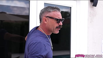 My god my stepdaughter is fucking hot she was suntanning outside by the pool in the sun and just look at that petite and tight body i gotta fuck