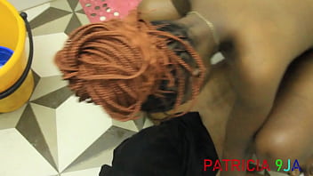 Gheto boyfriend hardcore floor sex with ebony big tits babe