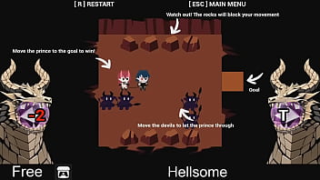 Hellsome free game itchio puzzle visual novel