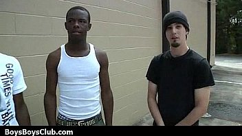 Muscular Black Dudes Fuck Gay White Twink Boys 01 thumbnail