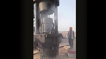 Diesel pile driver in construction power unleashed