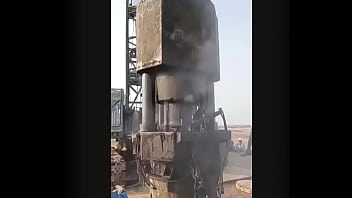 Diesel pile driver in construction power unleashed