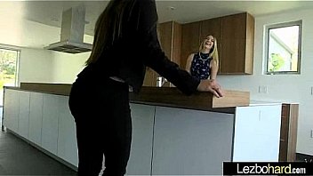 Lovely sexy lesbo girls kenna james & aspen rae playing on camera video 19