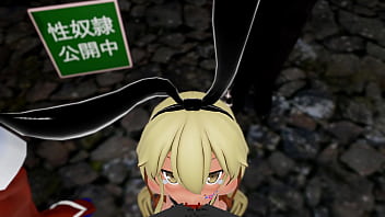 Shimakaze rabbit hole body painting ver